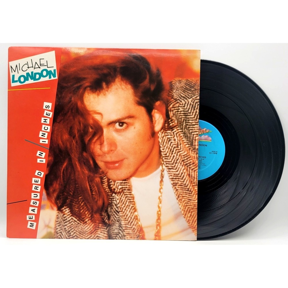 MICHAEL LONDON - MEASURED IN INCHES - SINGLE LP RECORD DREAM 1987